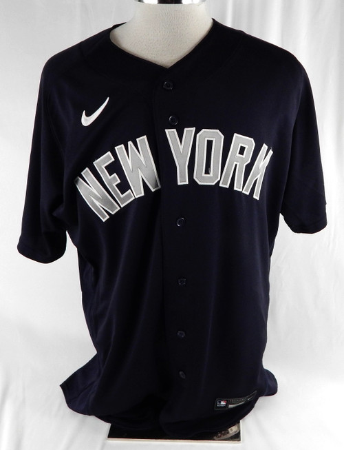 New York Yankees #67 Game Issued Pos Used Navy Jersey BP ST 46 897