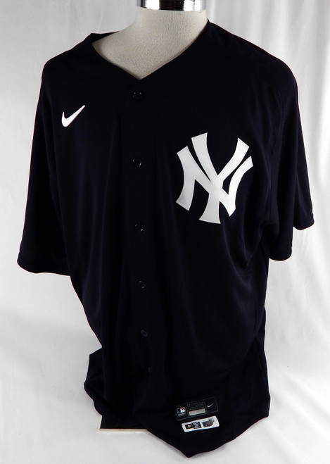 New York Yankees #60 Game Issued Pos Used Navy Jersey BP ST 52 898