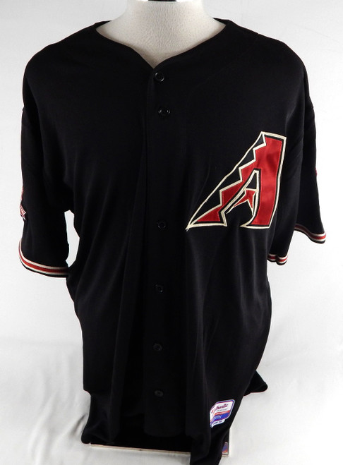 2008 Arizona Diamondbacks Dan Haren #15 Game Used Black Jersey 10th Patch 50 501