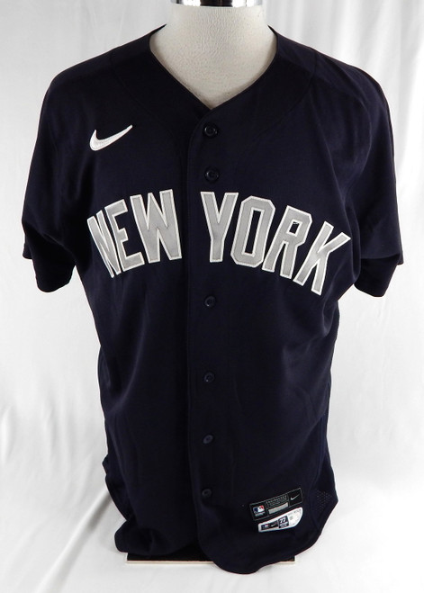 New York Yankees Anthony Volpe #77 Game Issued Pos Used Navy Jersey BP ST 44 17