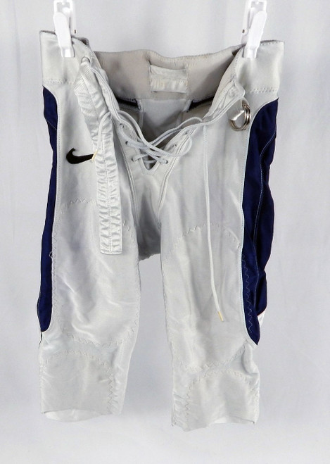 2000s Utah State Aggies #81 Game Used White Football Pants Size M DP110256