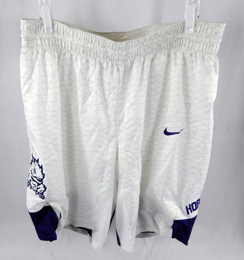 2017-18 Texas Christian TCU Horned Frogs Game Issued Basketball Shorts 42 110383
