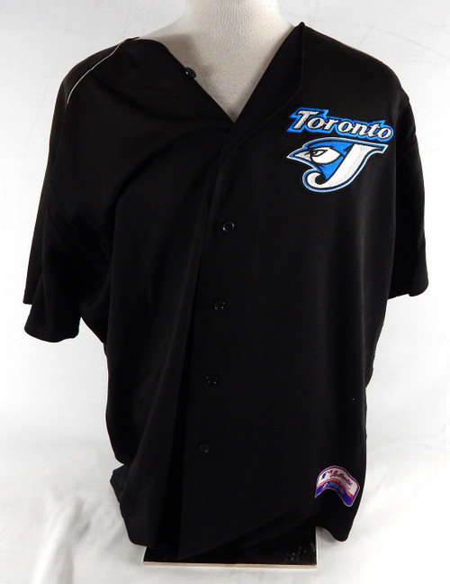 2004-06 Toronto Blue Jays #48 Game Used Black Jersey Spring Training NP Rem  4