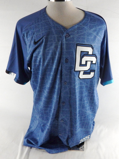 2025 Washington Nationals Ricky Bones #25 Game Issued Blue Jersey City  8