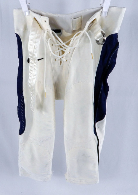 2000s Utah State Aggies #2 W Game Used White Football Pants Size M DP110259
