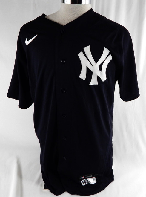 2020 New York Yankees Tanner Tally #80 Game Issued Pos Used Navy Jersey BP ST 3