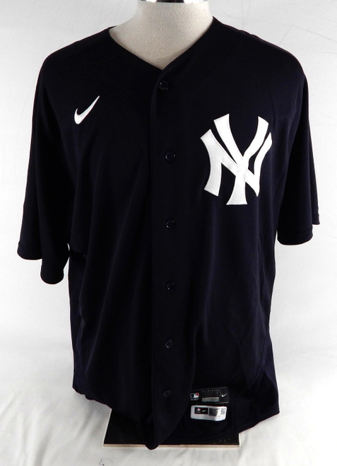 2020 New York Yankees #51 Game Issued Pos Used Navy Jersey BP ST 50 543