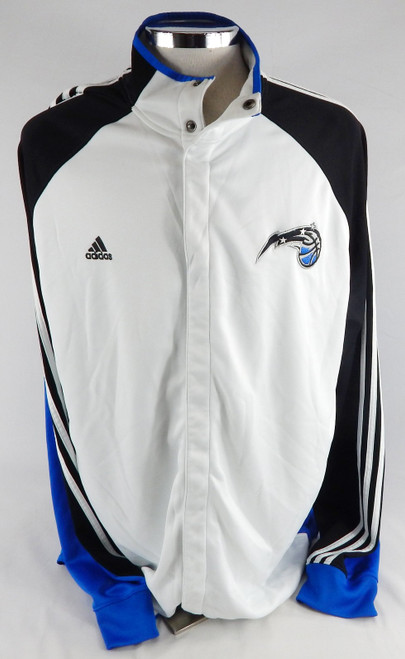 2009-10 Orlando Magic Ryan Anderson #33 Game Used White Warm Up Jacket 3XL 820