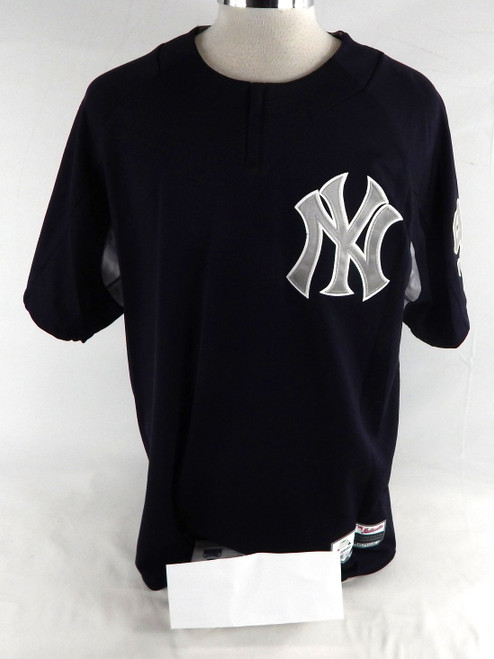 2018 New York Yankees Cale Coshow #91 Game Issued Pos Used Black Pullover Jersey