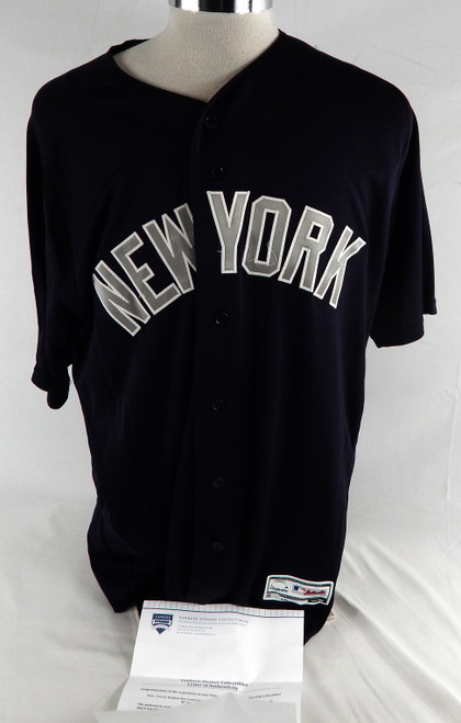 2016 New York Yankees Trevor Stephan #81 Game Used Navy Jersey ST Patch 48 713