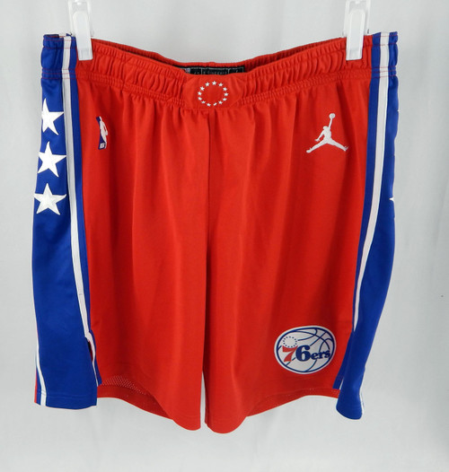 2024-25 Philadelphia 76ers Guerschon Yabusele #28 Game Used Basketball Shorts 42