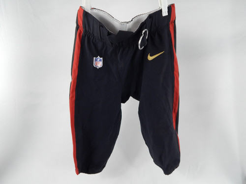 2015-17 San Francisco 49ers Game Issued Black Pants Color Rush 34 DP103932