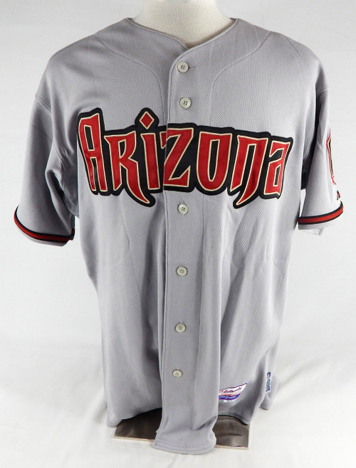 2009 Arizona Diamondbacks Josh Wilson #16 Game Issued Grey Jersey 48 274