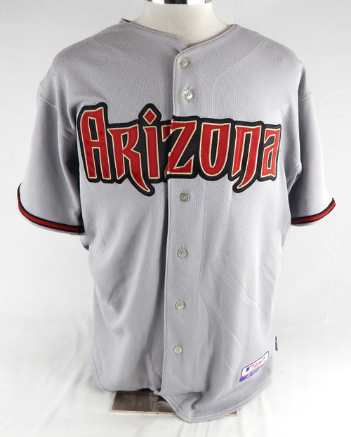 2009 Arizona Diamondbacks Travis Blackley #37 Game Used Grey Jersey 48 295