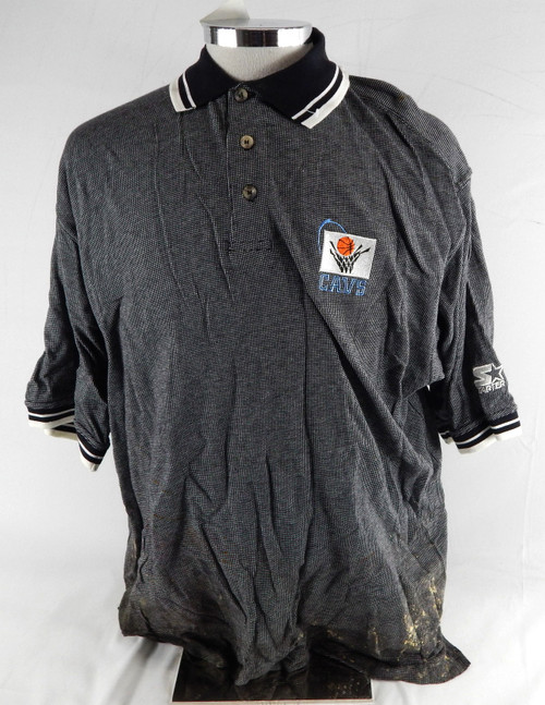 Cleveland Cavaliers # Team Issued Black Polo Shirt XXL 103