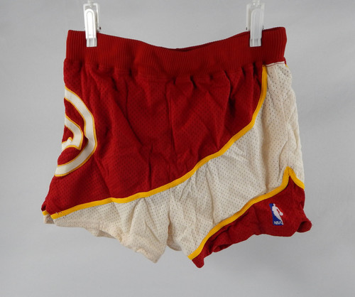 Atlanta Hawks Game Issued Red Shorts DP103957