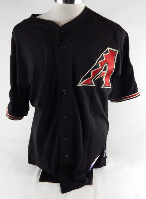 2008 Arizona Diamondbacks Billy Buckner #33 Game Used Black Jersey 10th Patch 7