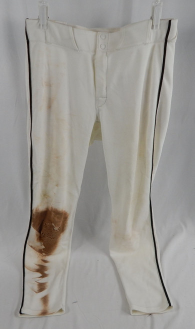 2024 Arizona Diamondbacks Jake McCarthy #31 Game Used White Pants B1-32-30 440
