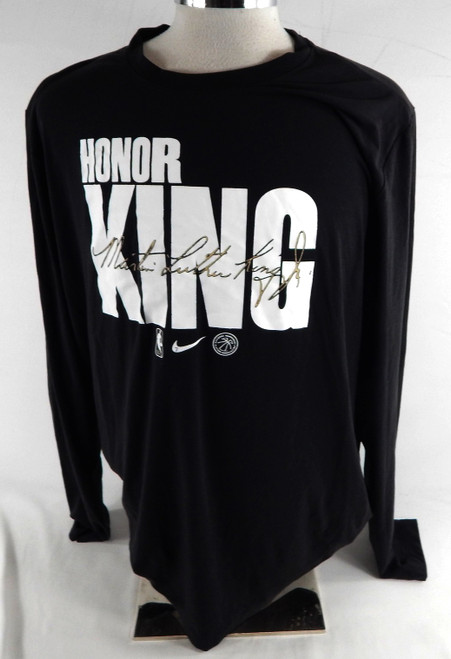 2025-26 Detroit Pistons Paul Reed #7 Game Used Black Shirt MLK XL 854