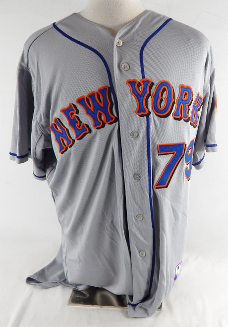 2011 New York Mets Sean McCraw #79 Game Issued Grey Jersey 50 033