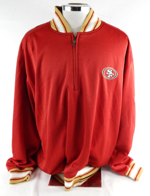 San Francisco 49ers # Team Issued Red Travel Jacket 3XL 811