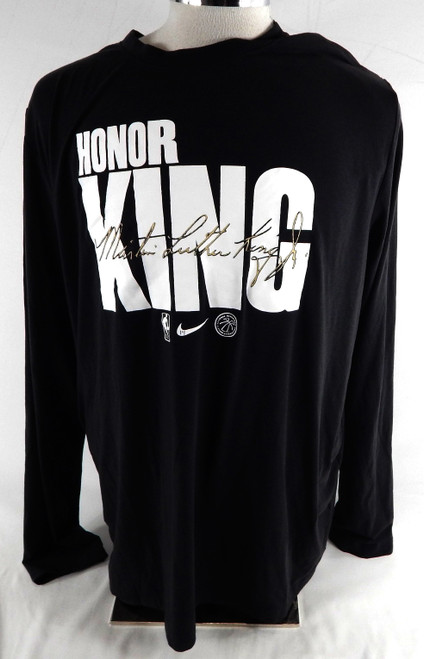 2025-26 Detroit Pistons Wendell Moore JR. #14 Game Used Black Shirt MLK XL 851