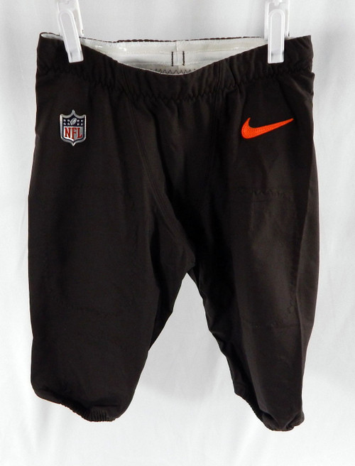 2025 Cleveland Browns Ronnie Hickman #33 Game Used Brown Football Pants Size 30