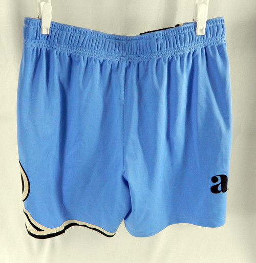 2024-25 Atlanta Hawks David Roddy #8 Game Used Blue Basketball Shorts City 40