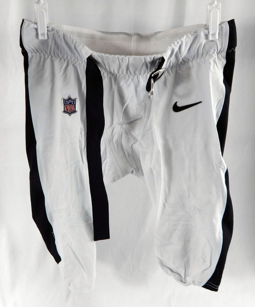 2024 Philadelphia Eagles Cam Jurgens #51 Game Used White Football Pants Size 40