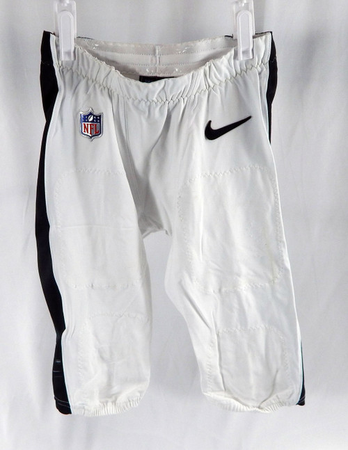 2025 Philadelphia Eagles Andrew Mukuba #24 Game Used Wht Football Pants Size 28