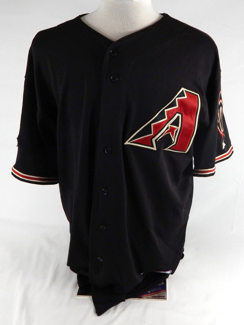 2008 Arizona Diamondbacks Connor Robertson #41 Game Used Black Jersey 10 P 0
