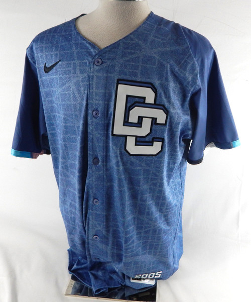 2025 Washington Nationals Shinnosuke Ogasawara #16 Game Issued Blue Jersey City