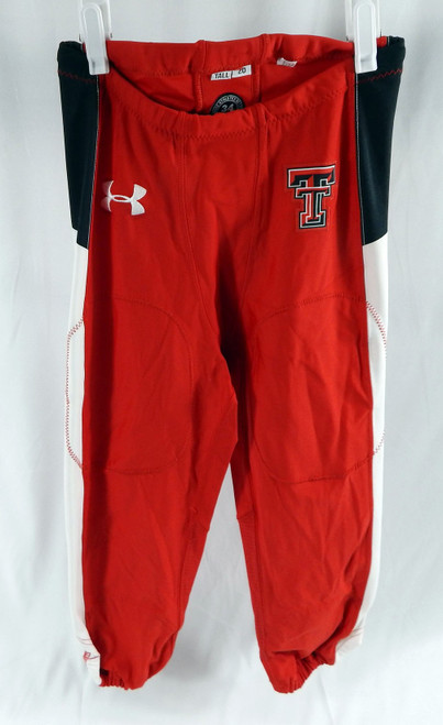 2020 Texas Tech Red Raiders Game Issued Red Football Pants Size 34