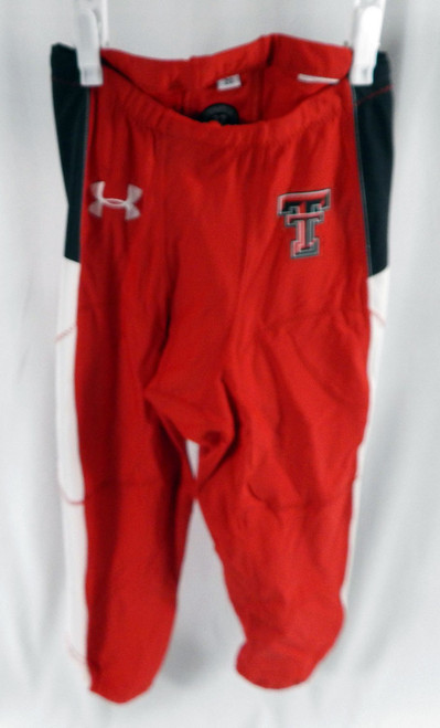 2020 Texas Tech Red Raiders Game Issued Red Football Pants Size 32