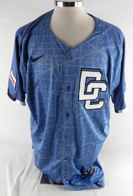 2025 Washington Nationals Trevor Williams #32 Game Issued Blue Jersey City 3
