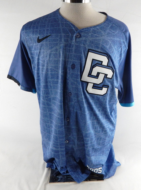 2025 Washington Nationals Evan Reifert #68 Game Issued Blue Jersey City Conect 3