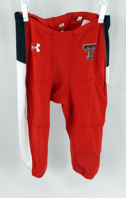 2020 Texas Tech Red Raiders Game Issued Red Football Pants Size 36