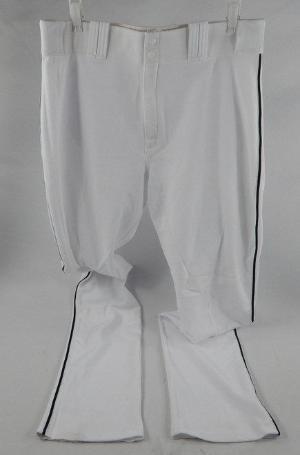 2014 Miami Marlins Alvarey #37 Game Issued White Pants 38-48-39 DP103610