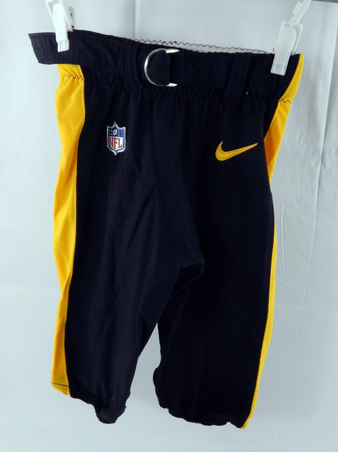 Pittsburgh Steelers #28 Game Used Black Pants Color Rush 28 355