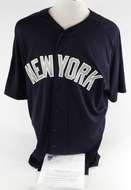 2019 New York Yankees Gary Sanchez #24 Game Used Navy Jersey ST Patch 48 642