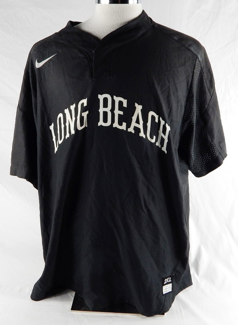 2019 Long Beach State Dirtbags #17 Game Used Black Jersey Baseball 2XL 236