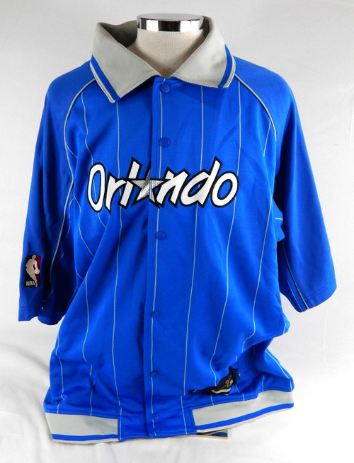 2004-05 Orlando Magic Game Issued Blue Shooting Shirt Hardwood Classic 2XLT 577