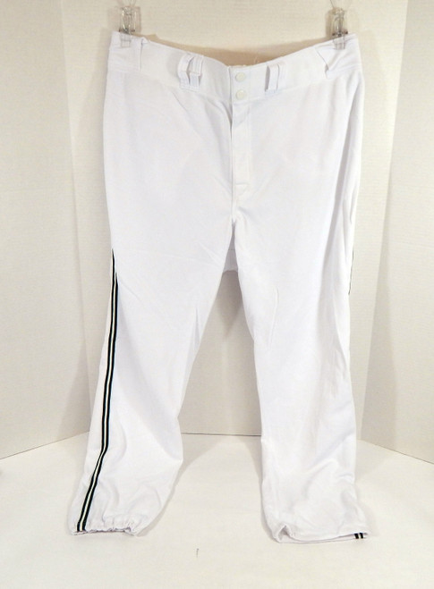 2004 Tampa Bay Devil Rays Lee Elia #4 Game Used White Pants 40-41-27 DP61071