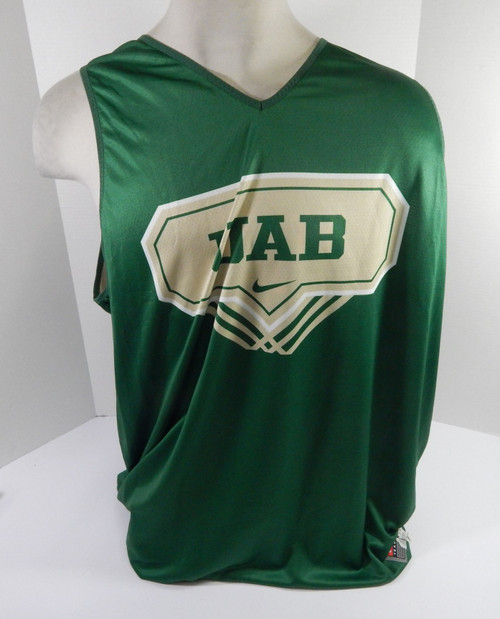 UAB Blazers #15 Game Used Green Practice Jersey 4XL DP58460