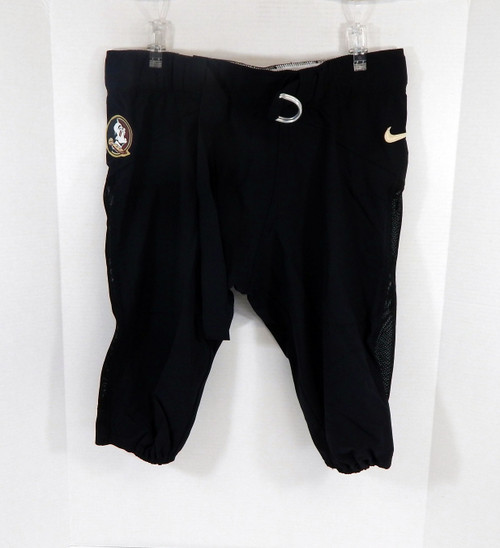 Florida State FSU Seminoles Game Used Black Pants 40 DP63521