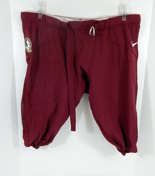 2022 Florida State FSU Seminoles Game Used Red Pants 46 56