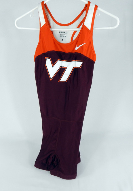 2009 Virginia Tech Hokies Game Issued Maroon Jersey Cross Country Track M D07