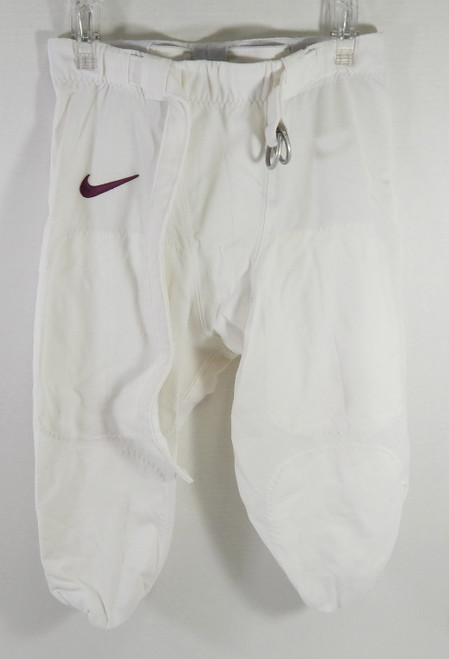 Virginia Tech Hokies Game Used White Pants 32 DP65183