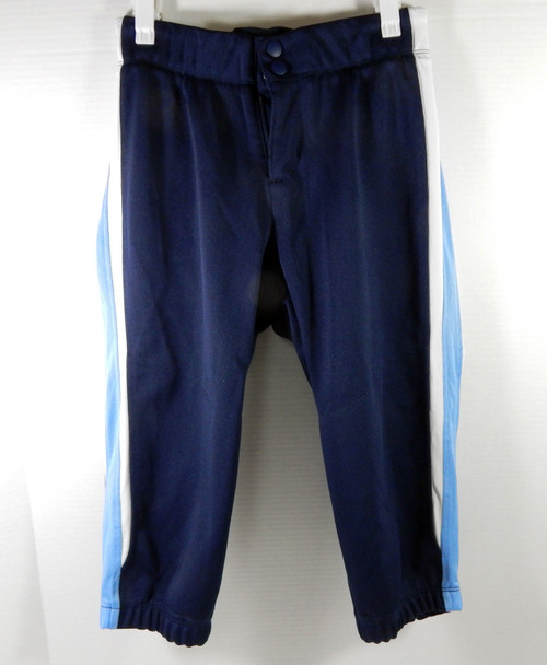 North Carolina Tar Heels UNC Covert #1 Game Used Navy Softball Pants XS DP53945