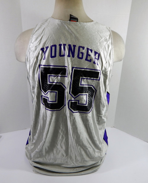 2000s Texas Christian TCU Frogs Micaela Younger #55 Game Used White Jersey 1